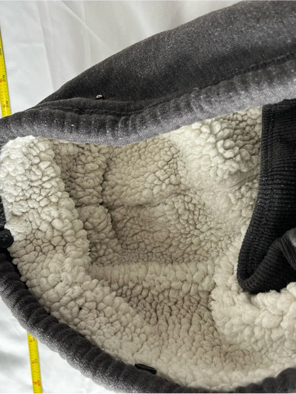Hollister Dark Gray Hooded Military-Style Field Jacket